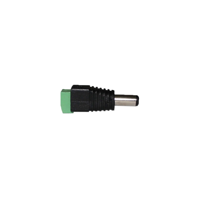 NEXTEC DC-Stecker 2,1x5,5 mm/mit Klammern/einfarbiges Klebeband