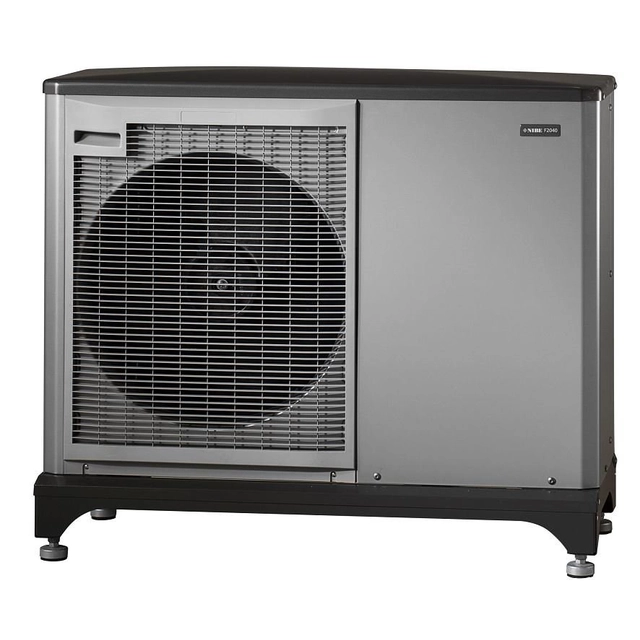 NIBE air heat pump F2040 8kW, air-water for central heating with modulated power, without tank