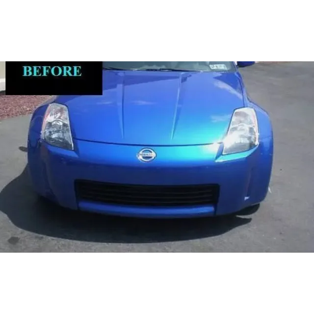 NISSAN 350Z (2003-2005)- Chromuotos juostelės, chromuotos grotelės