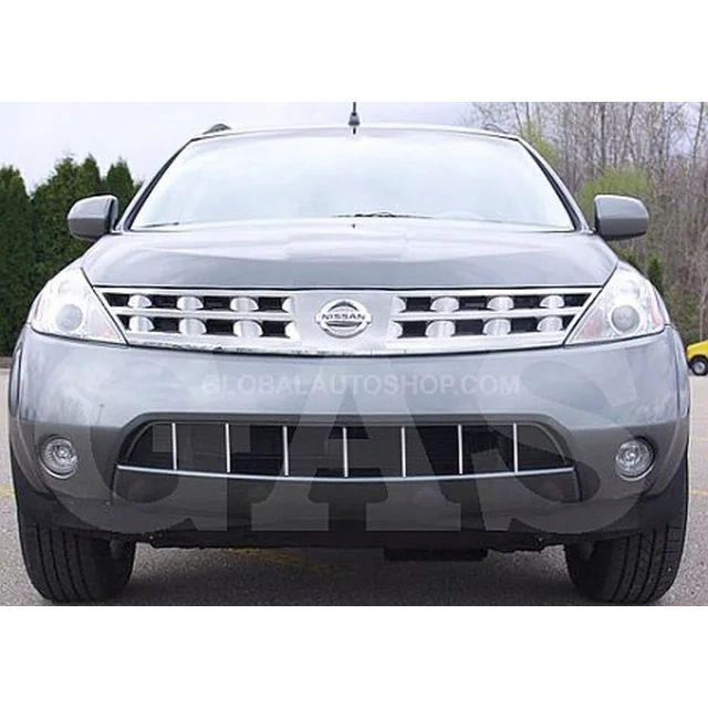 Nissan Murano - Chrome Strips Chrome Grill Dummy Bumper Tuning