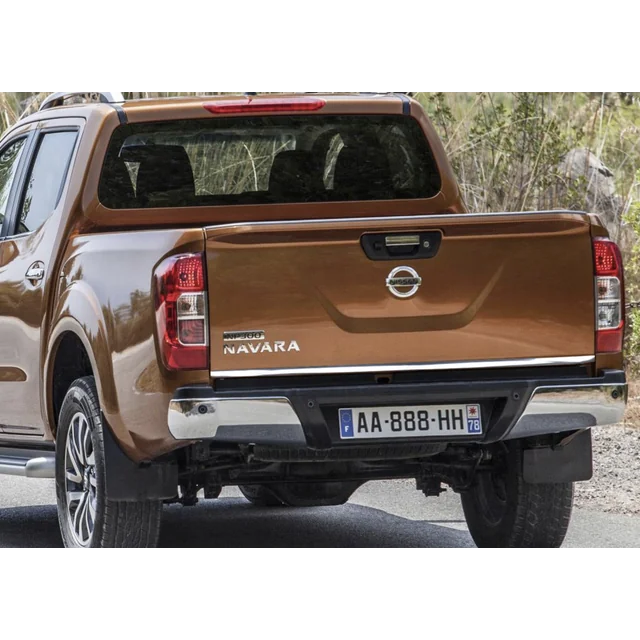 NISSAN NAVARA IV D23 CHROME STRIP Επιχρωμιωμένη καταπακτή