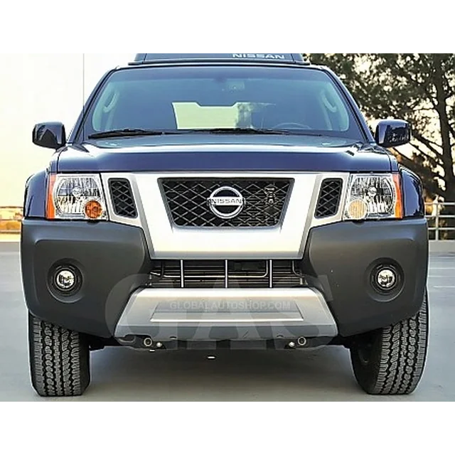 Nissan Xterra - Tiras cromadas Parrilla cromada Parachoques ficticio Tuning