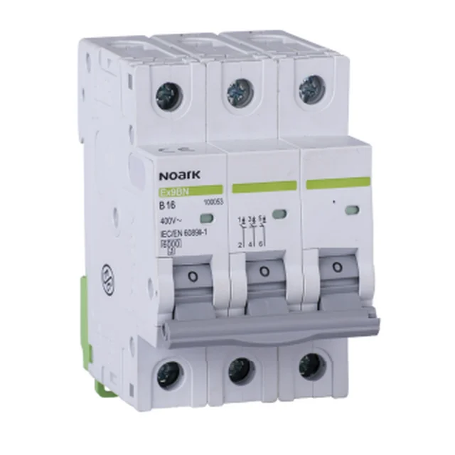 NOARK Afbryder 3P Type C 20A 6kA AC (100144)