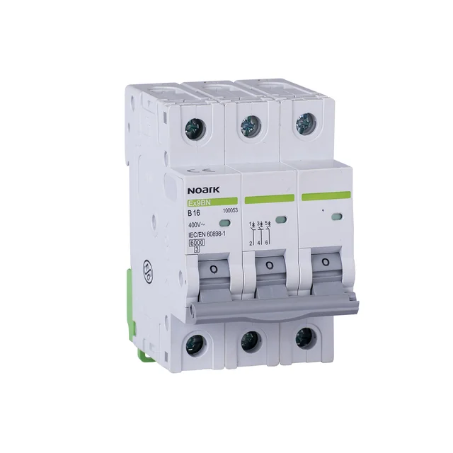 NOARK Circuit breakers Ex9BN 3P B16 100053