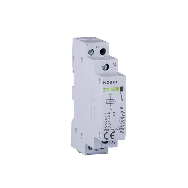 NOARK Installation relays Ex9CH20 20 220/230V 50/60Hz 102399