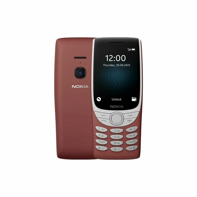 Nokia mobiltelefon 8210 Rød 2,8&quot;