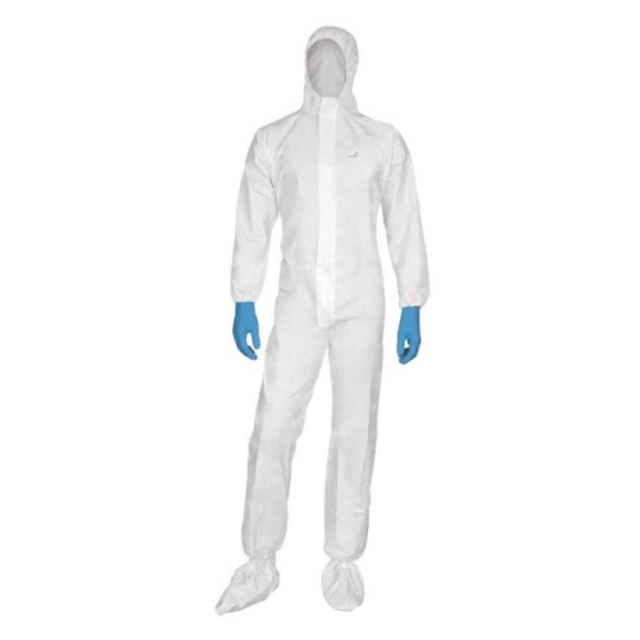 Non-woven coverall with a hood, sizeL DELTA PLUS DT115GT