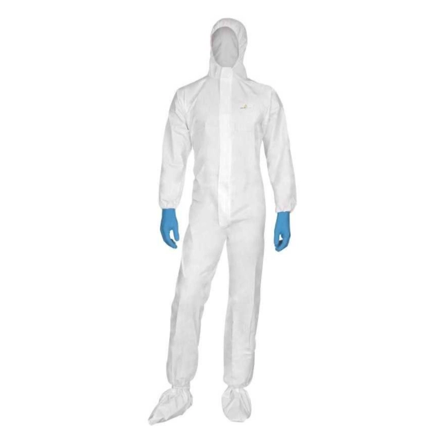 Non-woven jumpsuit med hætte, strXL DELTA PLUS DT115XG