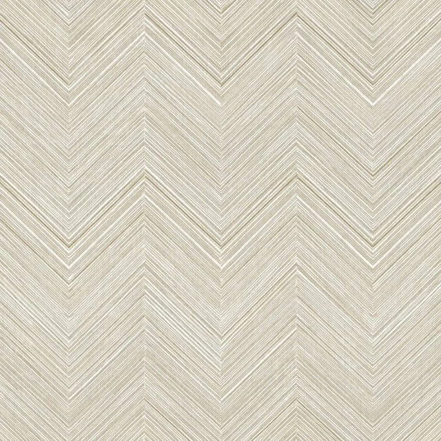 Noordwand Topchic Papier peint à chevrons, beige clair