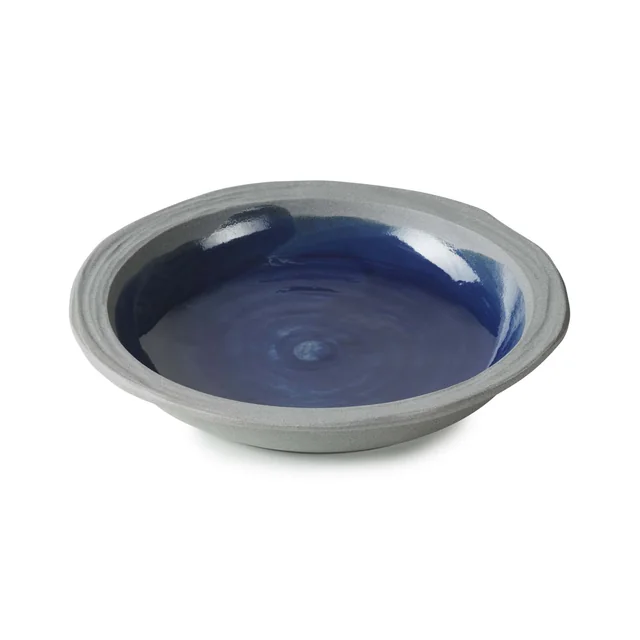 No.W Assiette creuse 21 cm bleu