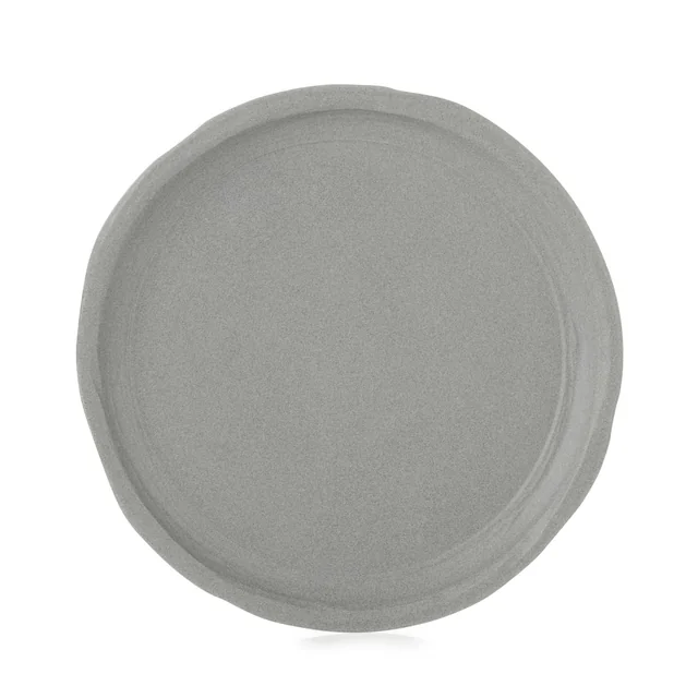 No.W Assiette plate 21 cm gris