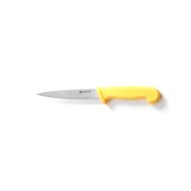 Nôž na filetovanie hydiny 15 cm, žltý HACCP | 842539