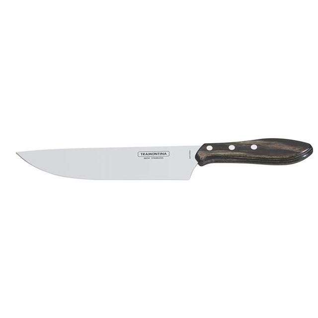 Нож за дърворезба 200 mm, линия Churrasco, тъмно кафяв