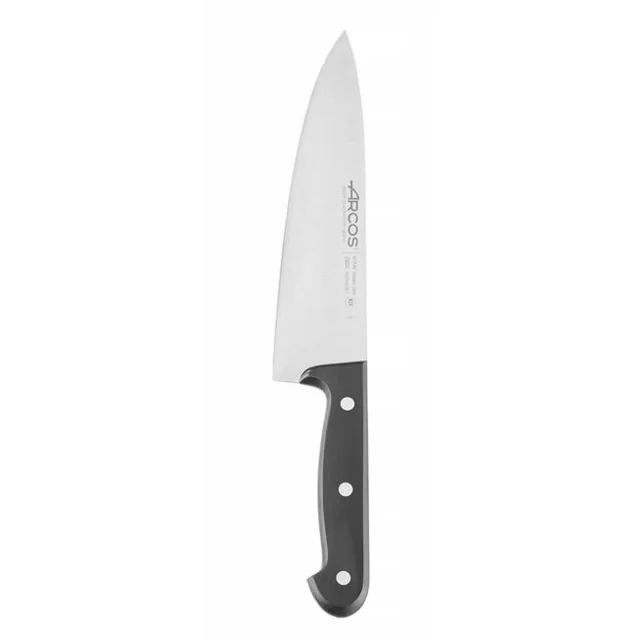 Нож за готвач, УНИВЕРСАЛНА серия Arcos, черен (L)314mm Базов вариант