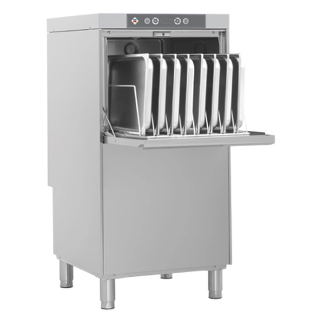 NT97P ﻿﻿﻿Dishwasher for trays, dishes and pots with a rinse aid pump