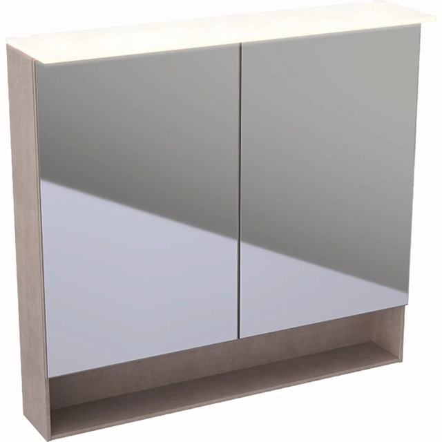 Ντουλάπι καθρέφτη με φωτισμό Geberit Acanto, 90 cm