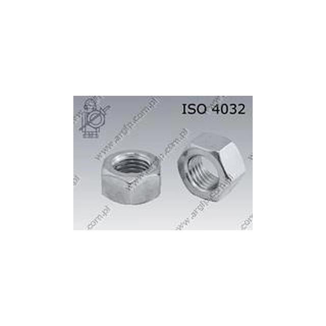 Nut 6-kt M16-8 oc.B ISO 4032