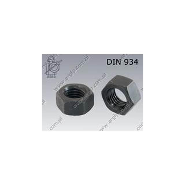 M30 Hexagon Nuts (DIN 934) - Mild Steel (Grade 12)