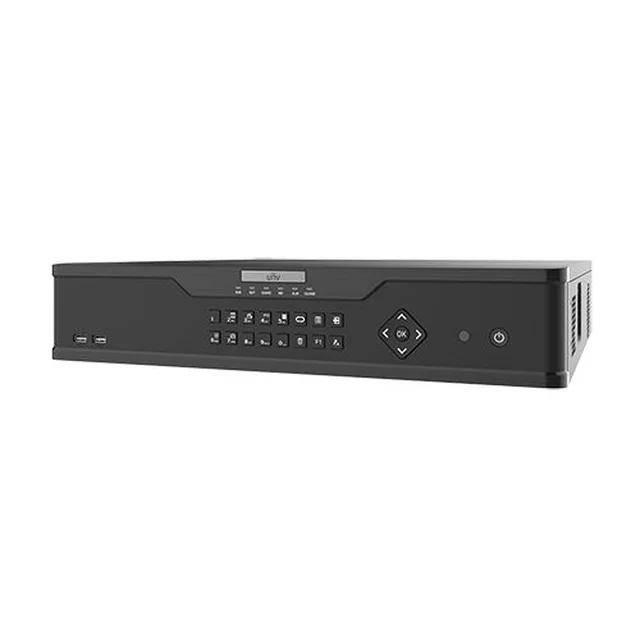 NVR 4K, 32 canais 12MP, 4 x SATA RAID, 2 x HDMI, alarme de entrada/saída, USB - UNV NVR304-32X