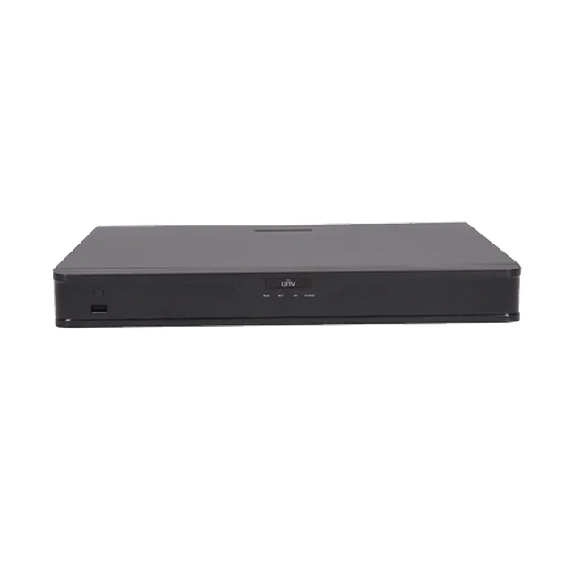 NVR 4K Easy-serie, 32 kanalen, max. 12MP, compressie H.265 Ultra, 2 x HDD - UNV NVR302-32E2