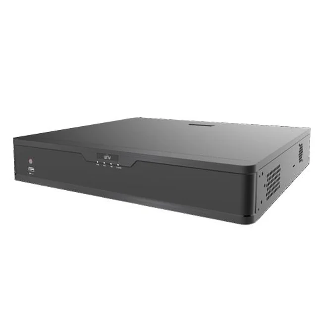 NVR 4K Easy series, 32 κανάλια 12MP + 16 Long PoE θύρες, συμπίεση H.265 Ultra, 4 x HDD - UNV NVR304-32E2-P16