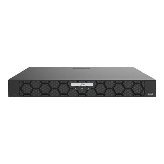 NVR 4K Prime sorozat, 32 csatorna, max. 16MP, 4 x HDD, VCA, riasztás, H.265 Ultra - UNV NVR504-32B