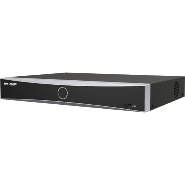 NVR AcuSense 8 канали 12MP, Сигналізація - HIKVISION DS-7608NXI-K2