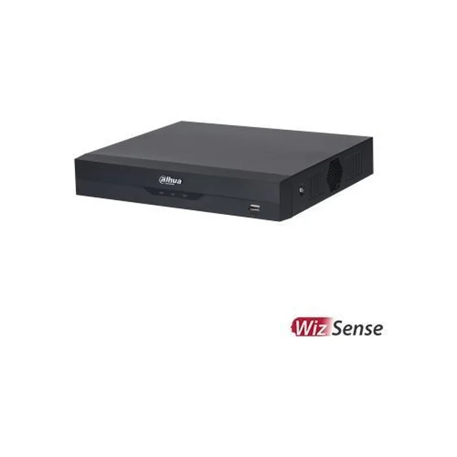 NVR Dahua 4 каналів 16 MP 80 Мбіт/с WizSense - NVR4104HS-EI