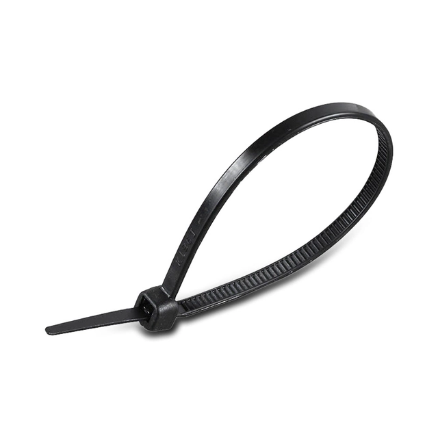 Nylonbuntband - 4.5x350mm - Svart - 100Pcs/Pack