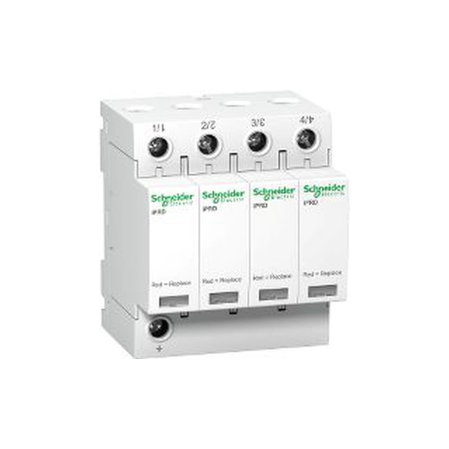 Обмежувач перенапруги Schneider C 4P 8kA 1,1kV 350V iPRD-8-8kA-350V-4P (A9L08400)