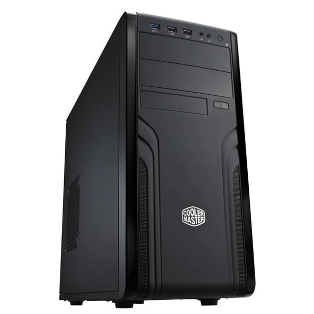 Coolermaster Obudowa Cooler Master Force Atx Mid Tower Czarna Bez Zasilacza Merxu