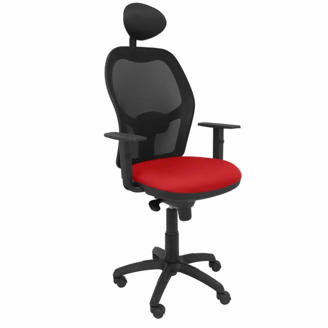 Office Chair with Headrest Jorquera P&amp;C ALI350C Red