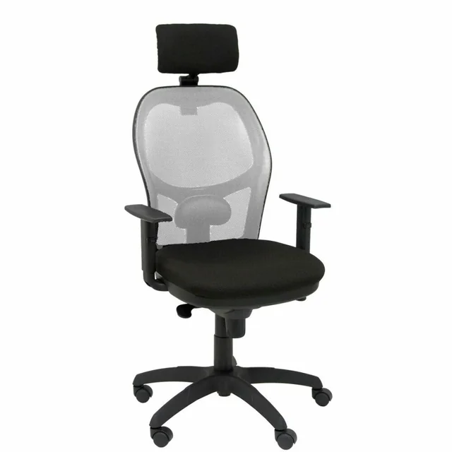 Office Chair with Headrest P&amp;C 10CRNCR Black Gray