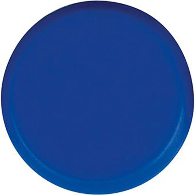 Office magnet, round, blue, 30mm Eclipse