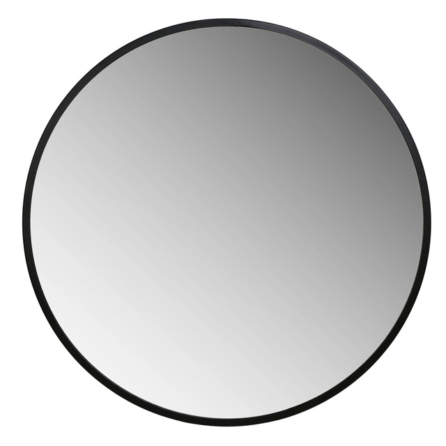 Oglindă de perete la mansardă Sander 50 cm neagră