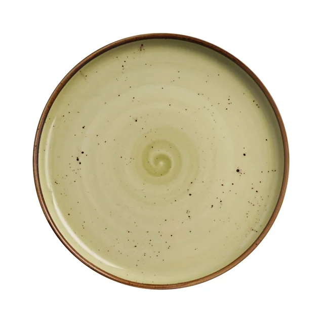 Olive high rim plate 270 mm