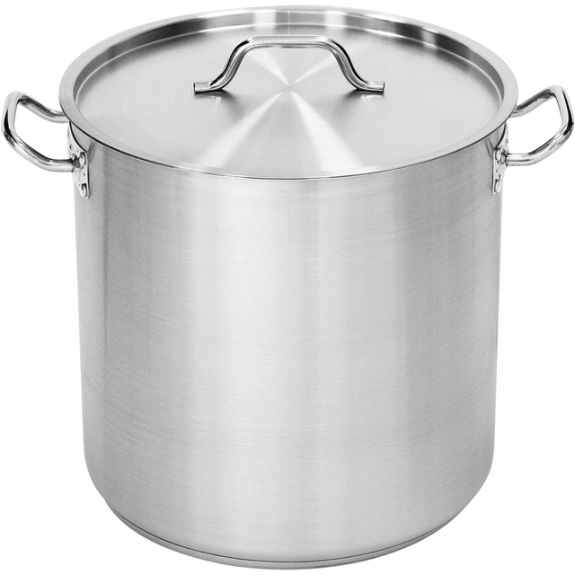 Olla de acero para gastronomía profesional 25,7l 32x32 Stalgast 011342