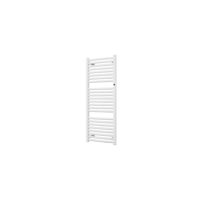 OMEGA R kāpņu radiators 500X1402, 626W, vidējais apakšējais savienojums,rozstaw=50mm, krāsa: balts spīdums (c35)