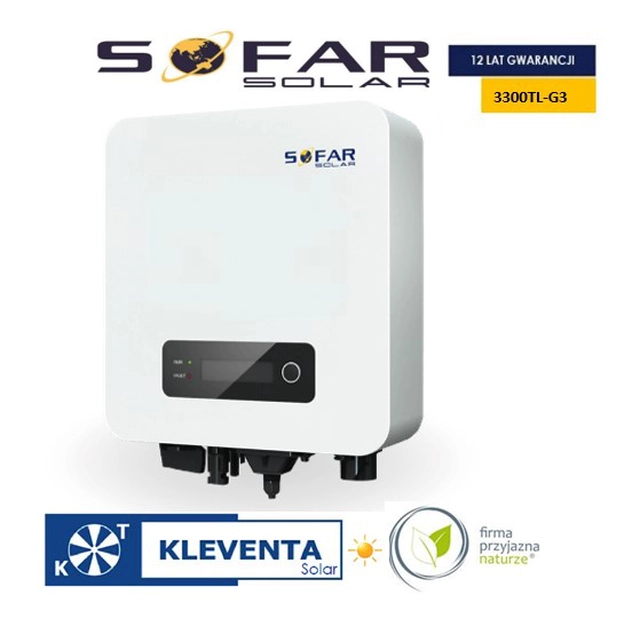 Onduleur réseau Sofar Solar SOFAR 3300TL-G3 3300W