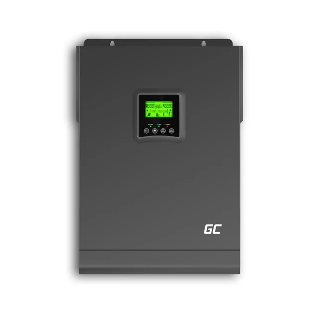 Onduleur solaire hors réseau avec chargeur solaire MPPT à cellules vertes 48VDC 230VAC 3000VA/3000W onde sinusoïdale Pure