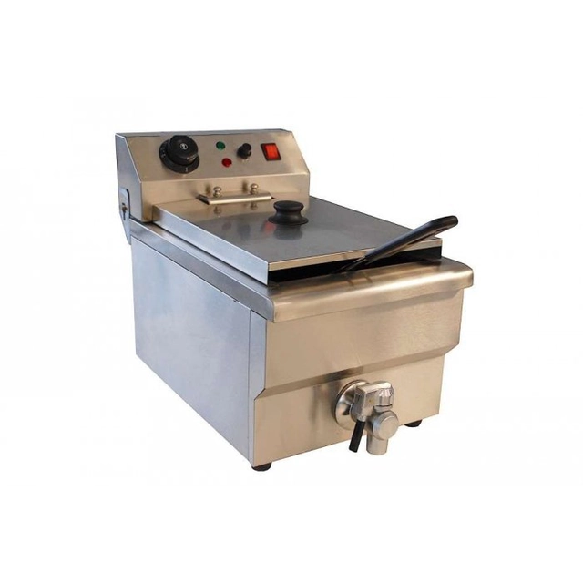 One electric fryer 10l with drain tap COOKPRO 750020001 750020001