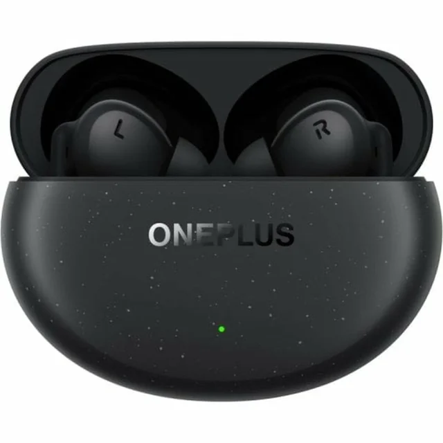 OnePlus Nord Buds 3 Pro bezvadu austiņas ar melnu uzlādes korpusu