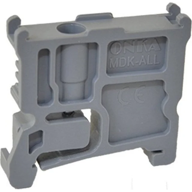 ONKA Elektrik Support pour connecteurs de rail MRK et OPK gris T0-1212