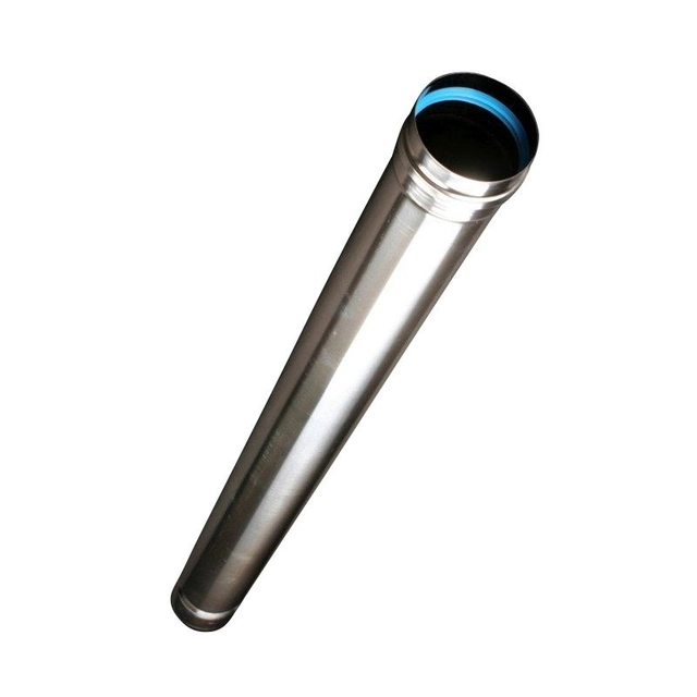 ONNLINE chimney pipe DN 80, L=1000 with flue gas gasket, condensing for turbo and condensing boilers