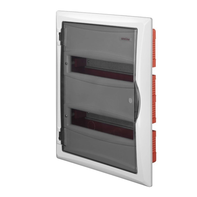 ONNLINE inbouwbord 2x12 modulair IP40 rook schacht (24 modulair)