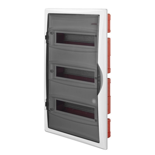 ONNLINE inbouwbord 3x12 modulair IP40 rook schacht (36 modulair)