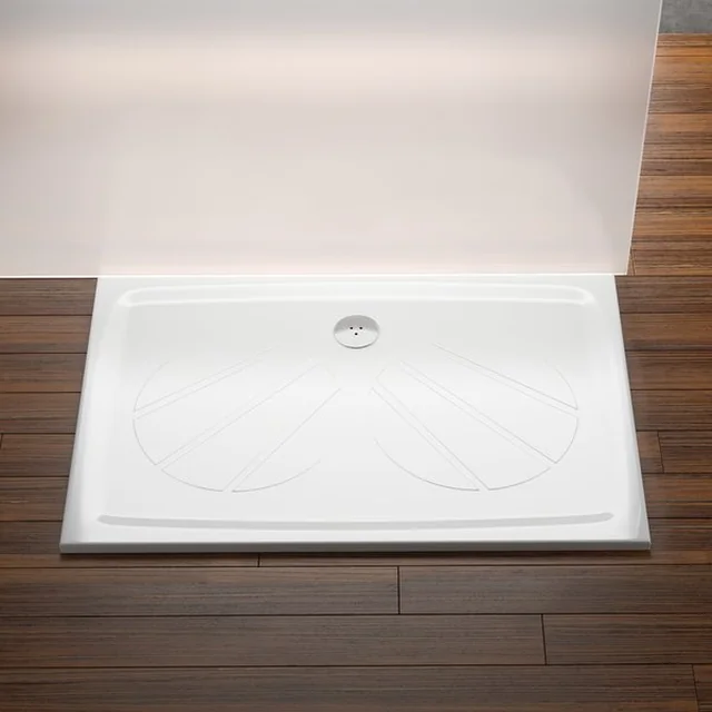 Öntött zuhanytálca Ravak Gigant Pro, 100x90 fehér