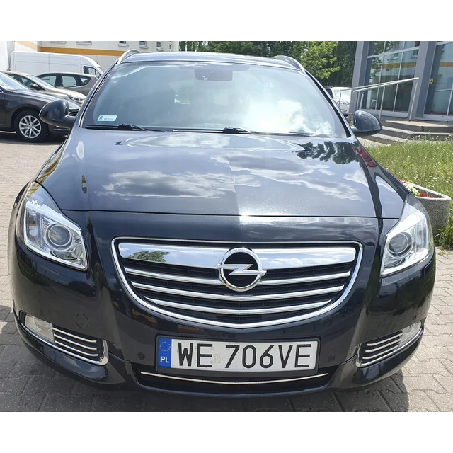 OPEL INSIGNIA - CHROM GRILL Lamellen Stoßstangen Attrappe