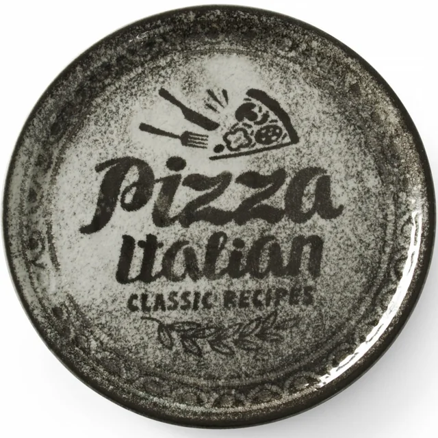 Opskrift Collection Sort porcelæn pizza tallerken, diameter. 31 cm - sæt 6 stk.