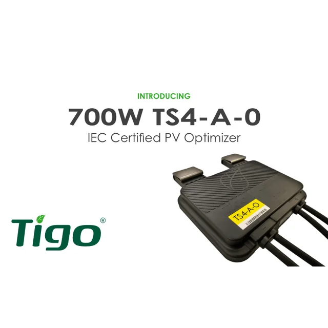 Optimiseur de puissance TIGO TS4-A-O, 700W, 15A
